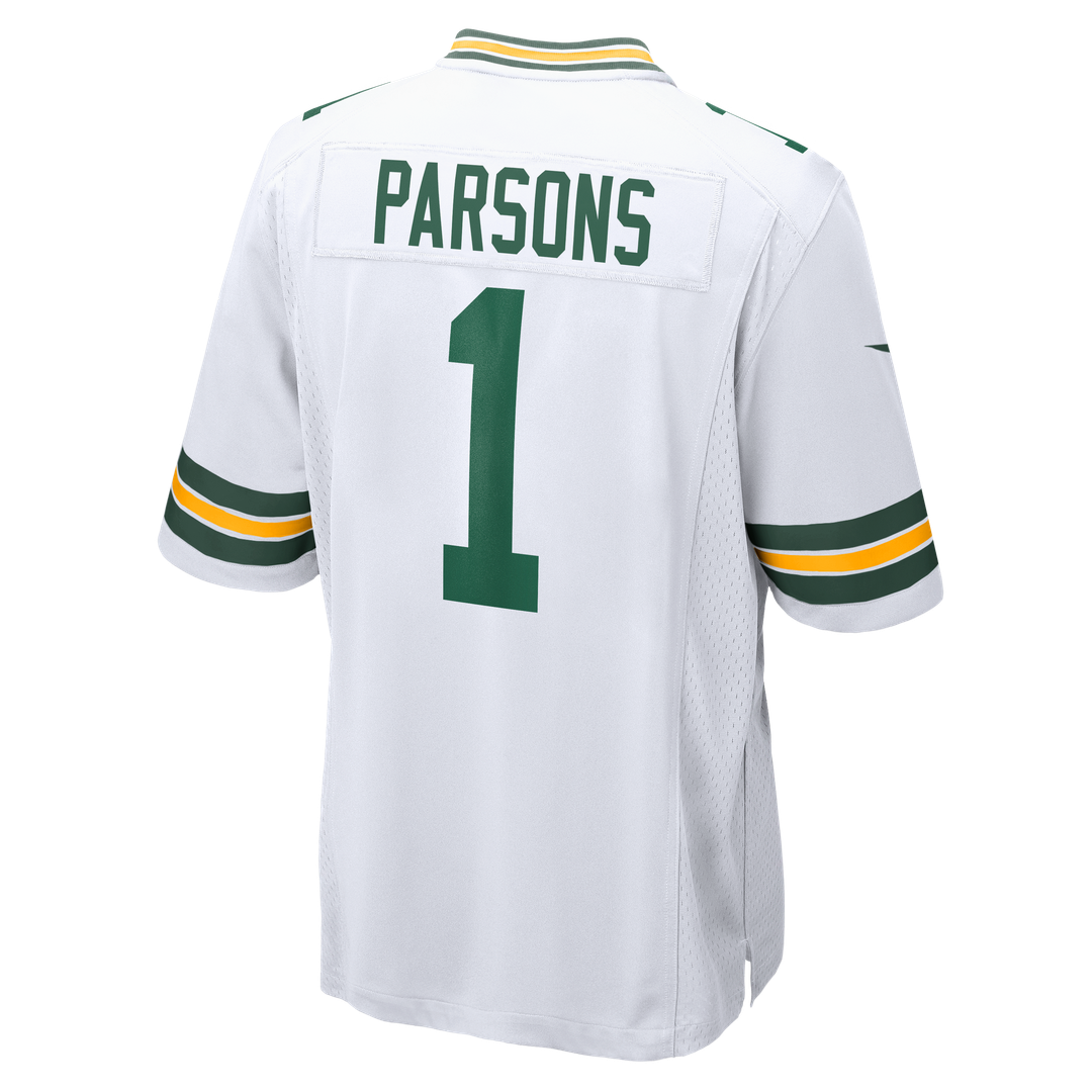 Micah Parsons Green Bay Packers Game Player Jersey - White
