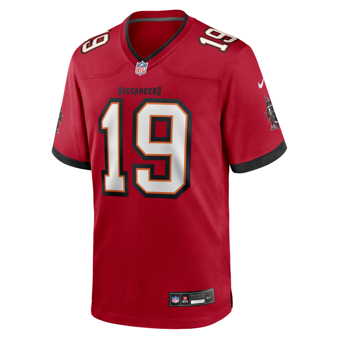 Keyshawn Johnson Tampa Bay Buccaneers Game Retired Player Jersey - Red