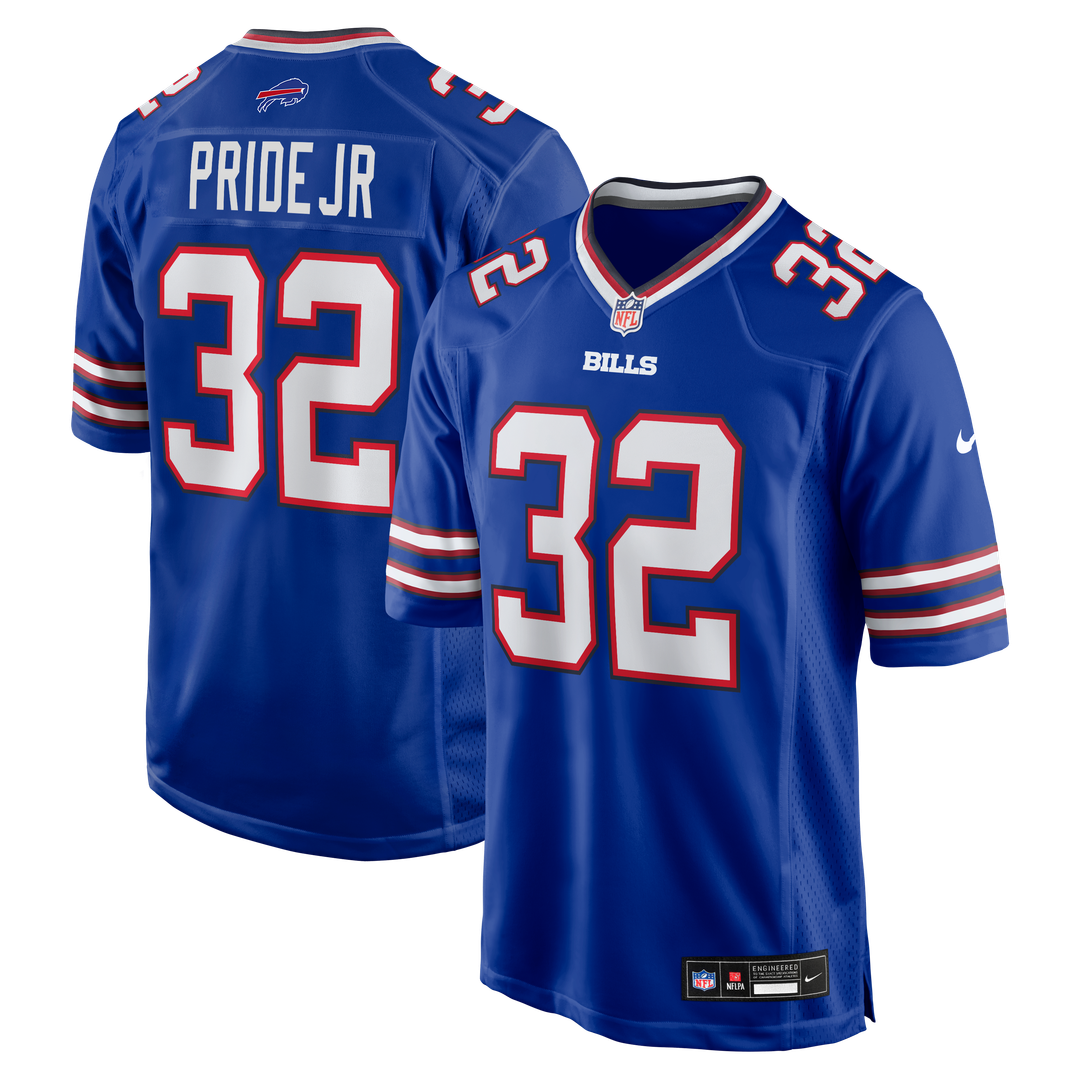 Toriano Pride Jr. Buffalo Bills Team Game Jersey - Royal