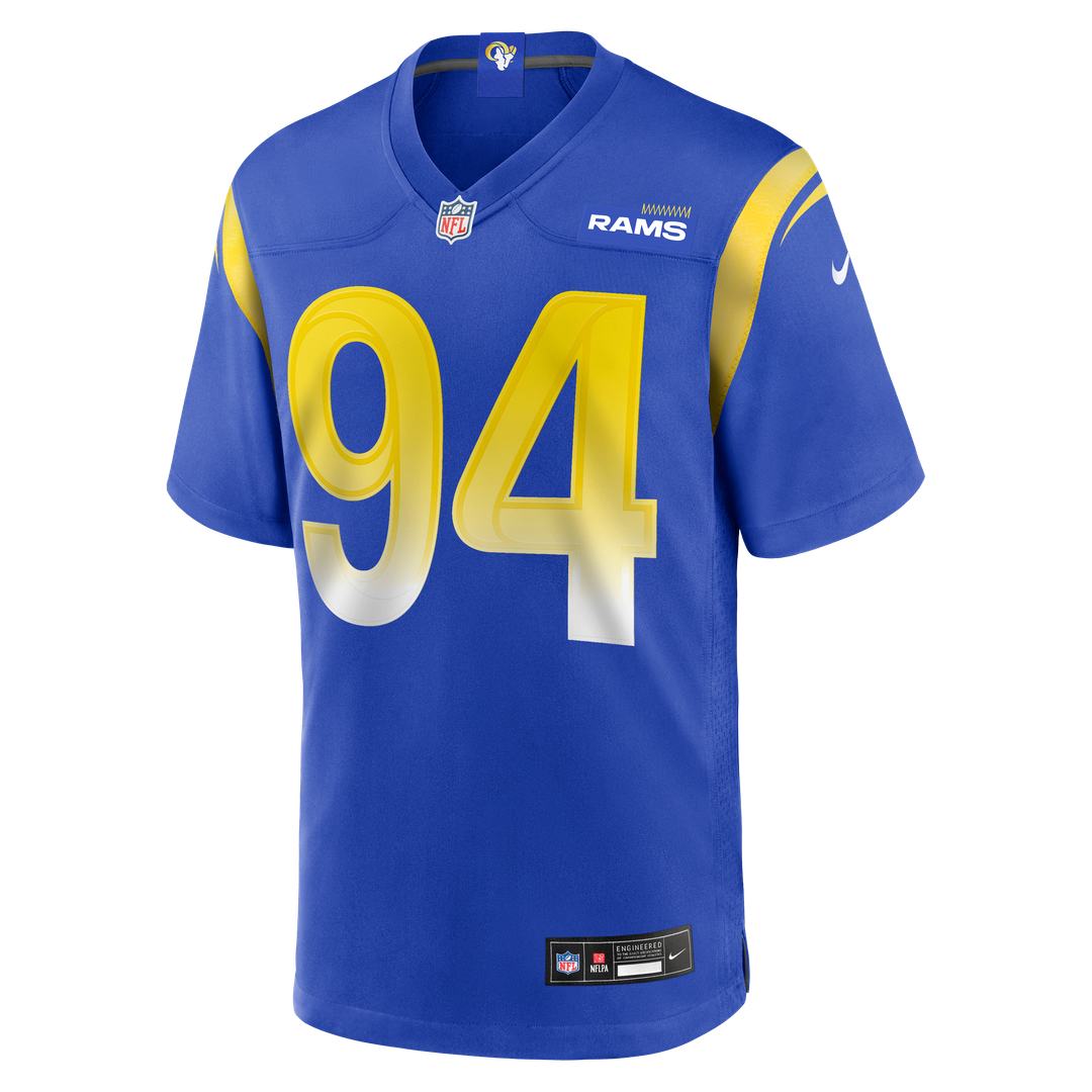 Desjuan Johnson Los Angeles Rams Home Game Jersey - Royal