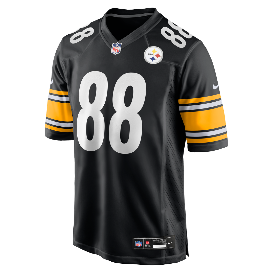 Pat Freiermuth Pittsburgh Steelers Game Jersey - Black