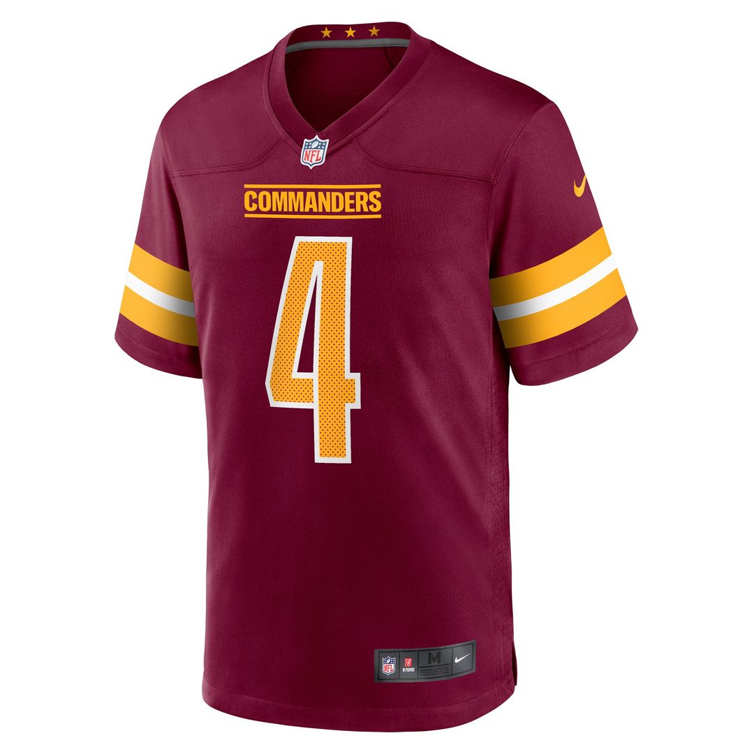 Frankie Luvu Washington Commanders Game Jersey - Burgundy