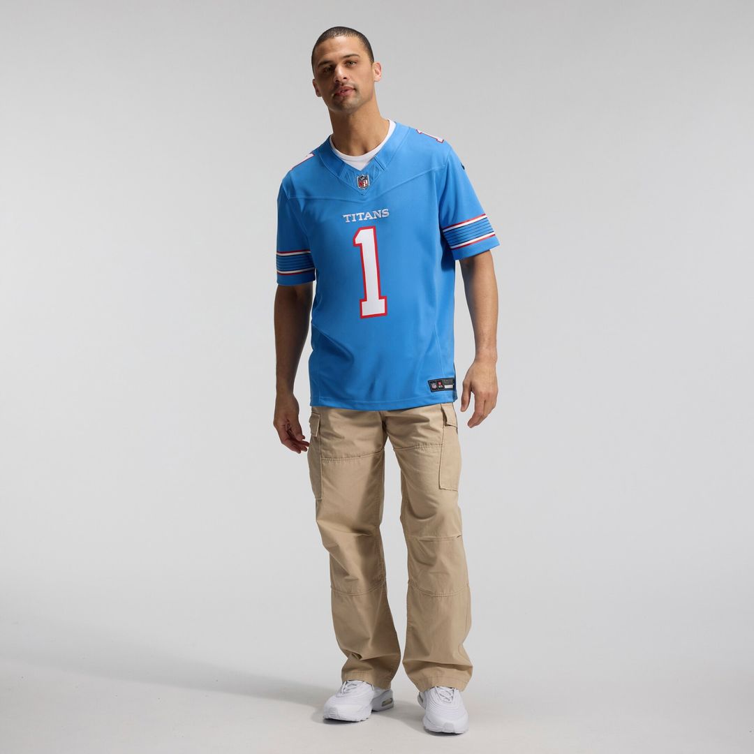 Cameron Ward Tennessee Titans Vapor F.U.S.E. Stitched Limited Jersey - White