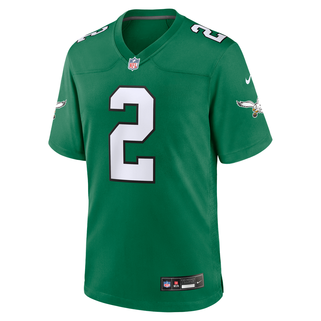 Tariq Woolen Philadelphia Eagles Alternate Game Jersey - Kelly Green