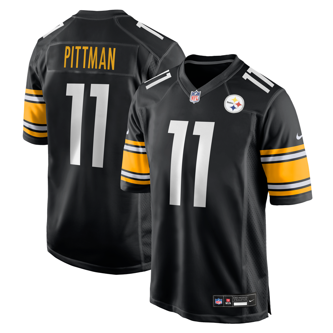 Michael Pittman Jr. Pittsburgh Steelers Game Jersey - Black