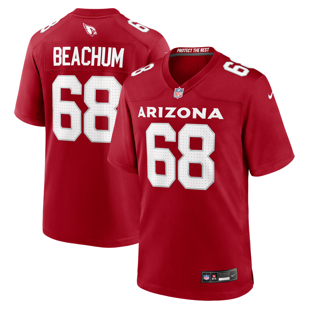 Kelvin Beachum Arizona Cardinals Team Game Jersey - Cardinal