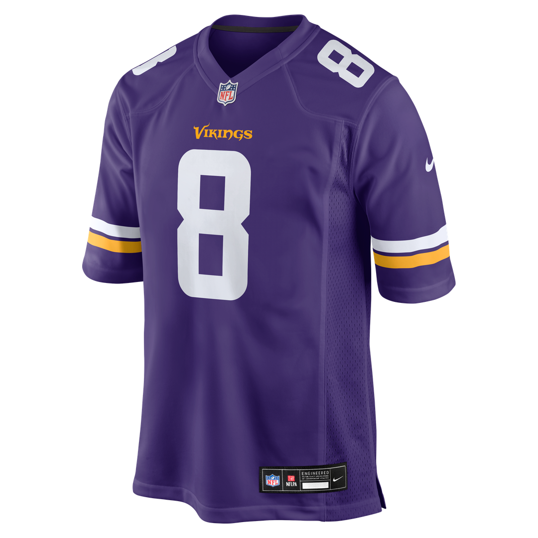 Jeff Okudah Minnesota Vikings Team Game Jersey - Purple