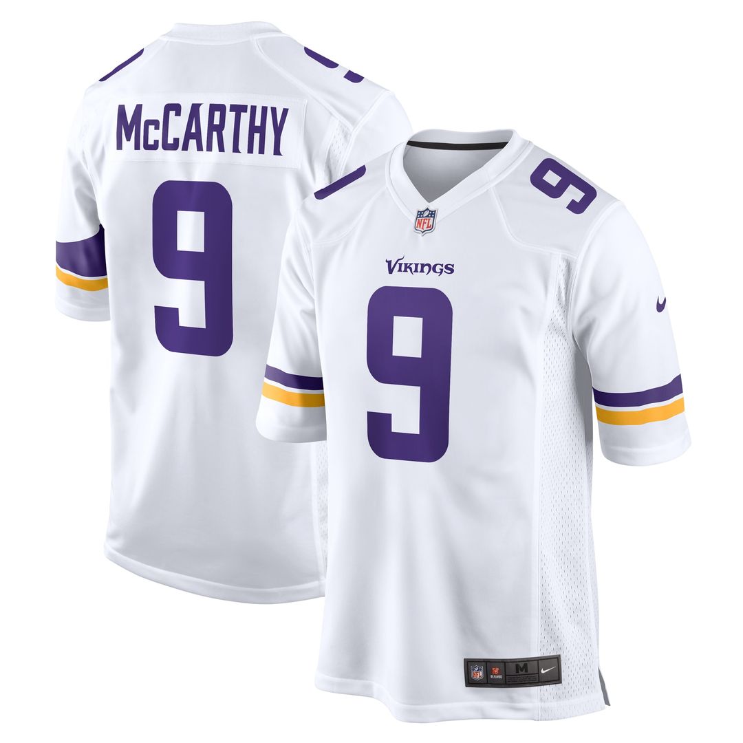 J.J. McCarthy Minnesota Vikings 2nd Alternate Player Game Jersey - Purple