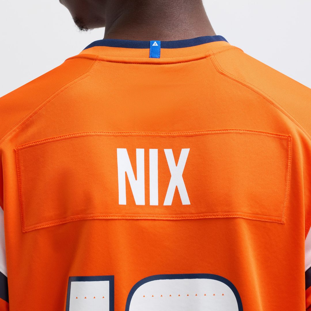 Bo Nix Denver Broncos Alternate Game Jersey - Navy