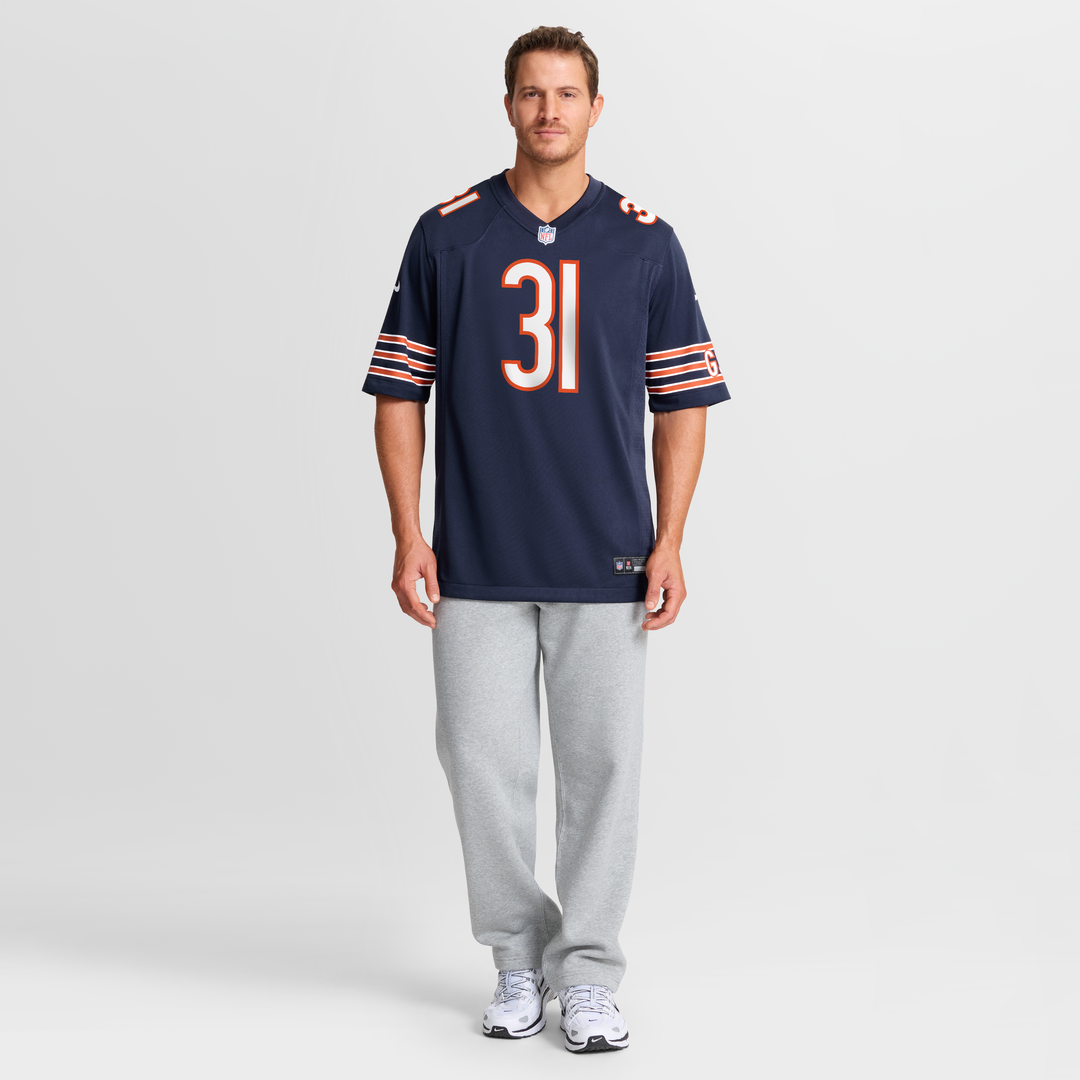 Dillon Thieneman Chicago Bears 2026 NFL Draft First Round Pick No. 25 Team Game Jersey - Navy