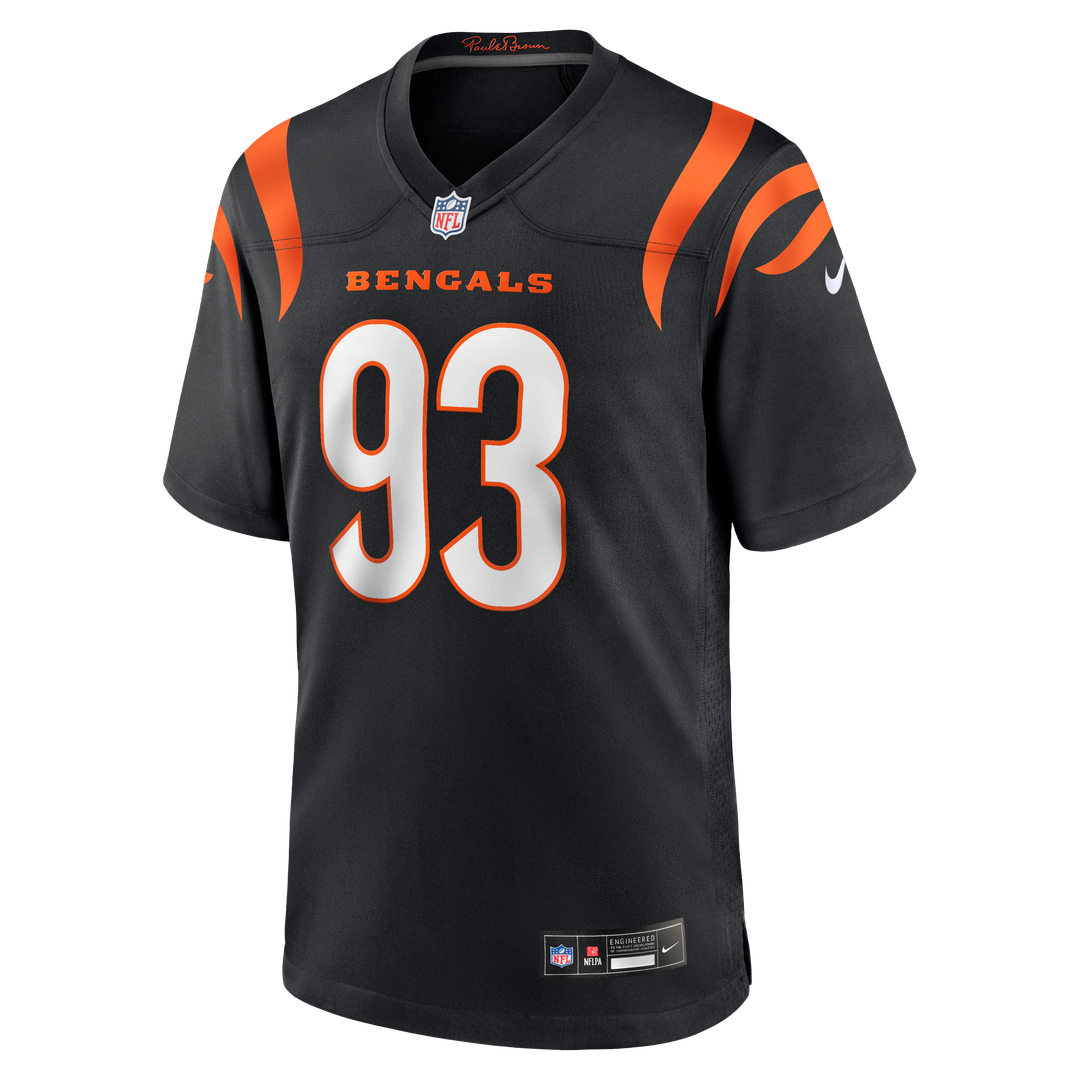 McKinnley Jackson Cincinnati Bengals Game Jersey - Black