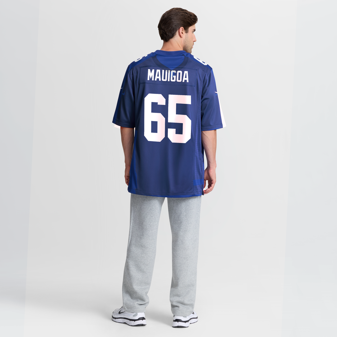 Francis Mauigoa New York Giants 2026 NFL Draft First Round Pick No. 10 Team Game Jersey - Royal