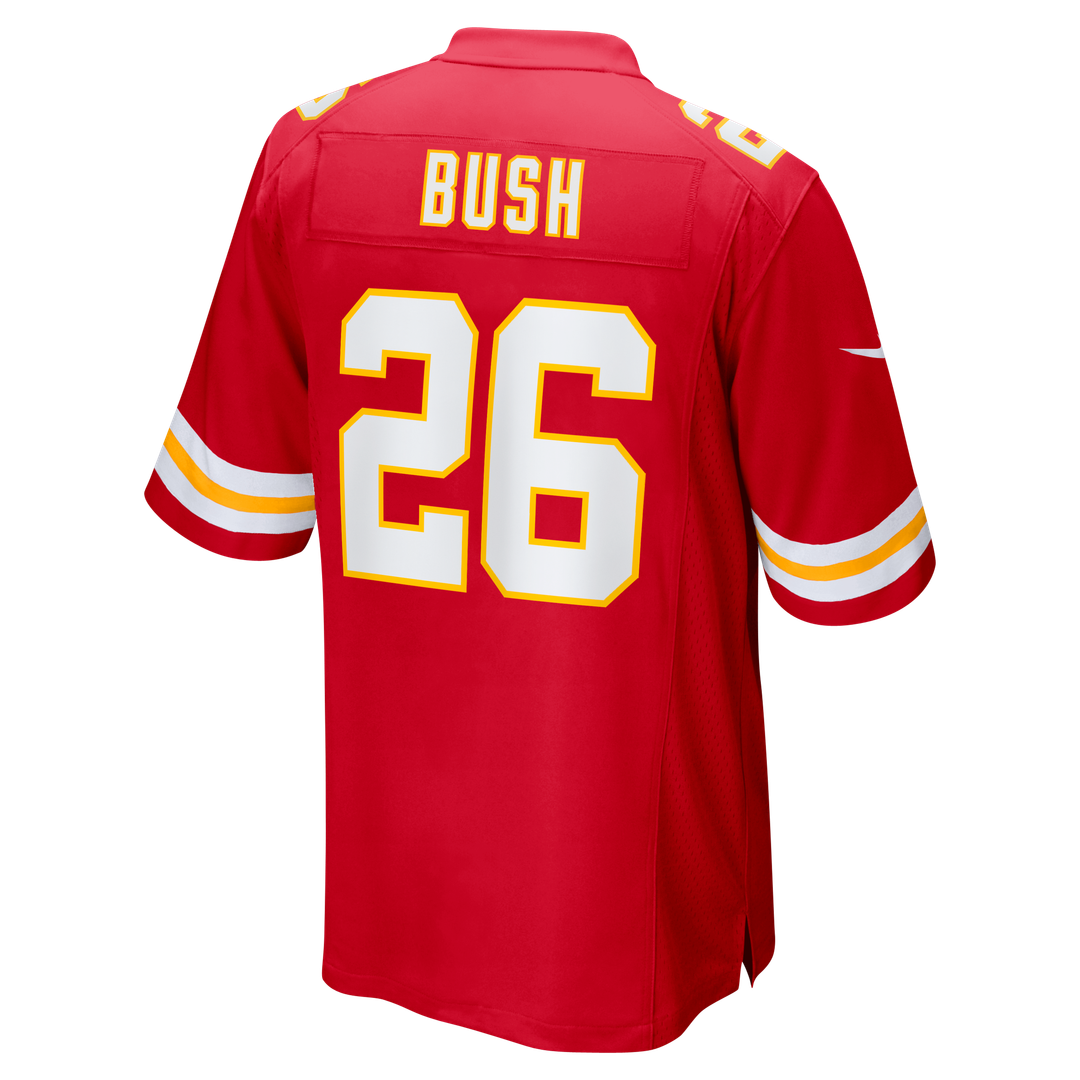 Deon Bush Kansas City Chiefs Game Player Jersey - Red
