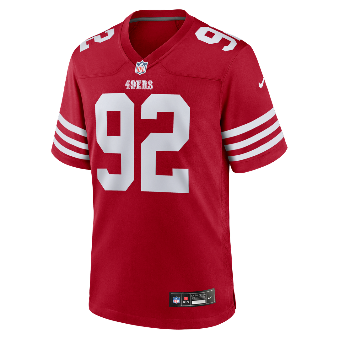 Osa Odighizuwa San Francisco 49ers Team Game Jersey - Scarlet