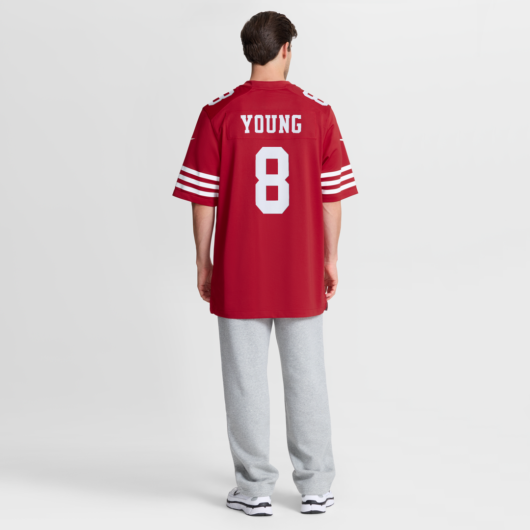 Steve Young San Francisco 49ers Retired Player Game Jersey - Scarlet