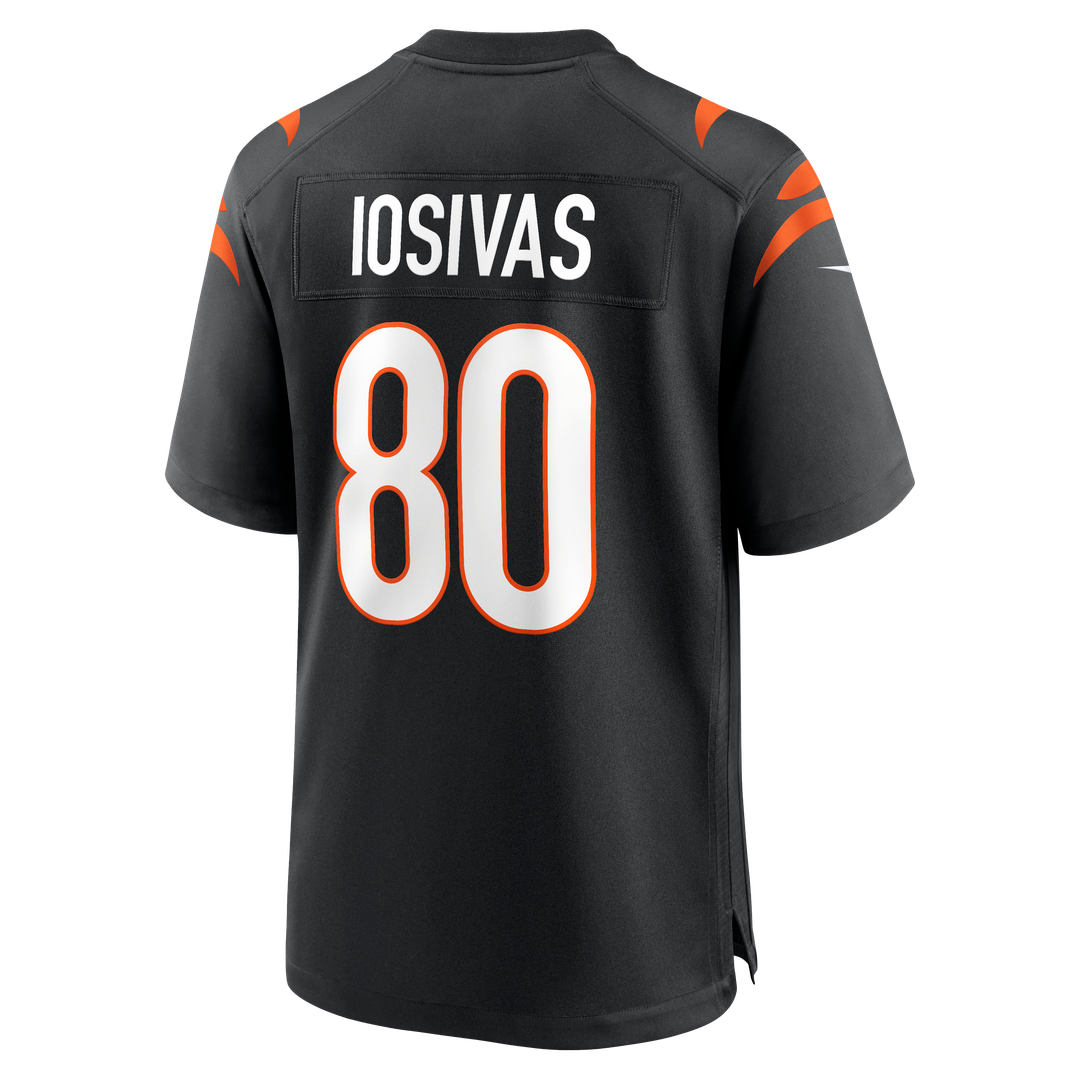 Andrei Iosivas Cincinnati Bengals Team Game Jersey - Black