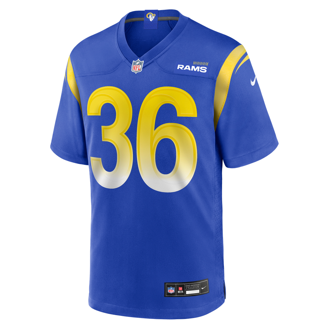 Charles Woods Los Angeles Rams Game Jersey - Royal