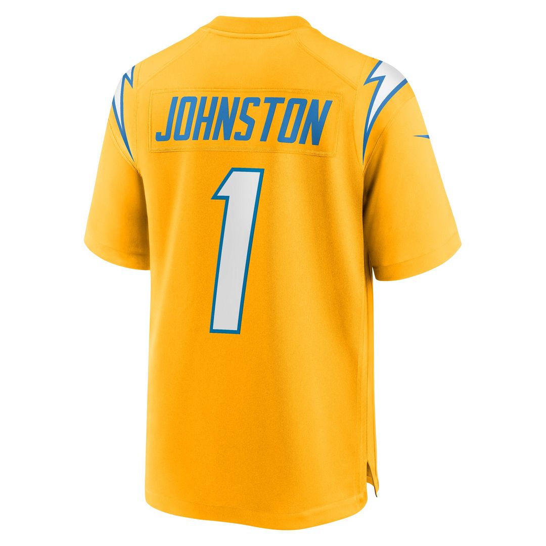 Quentin Johnston Los Angeles Chargers Alternate Super Chargers Game Player Jersey - Navy