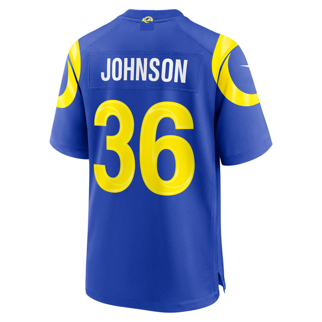 Alex Johnson Los Angeles Rams Team Game Jersey - Royal