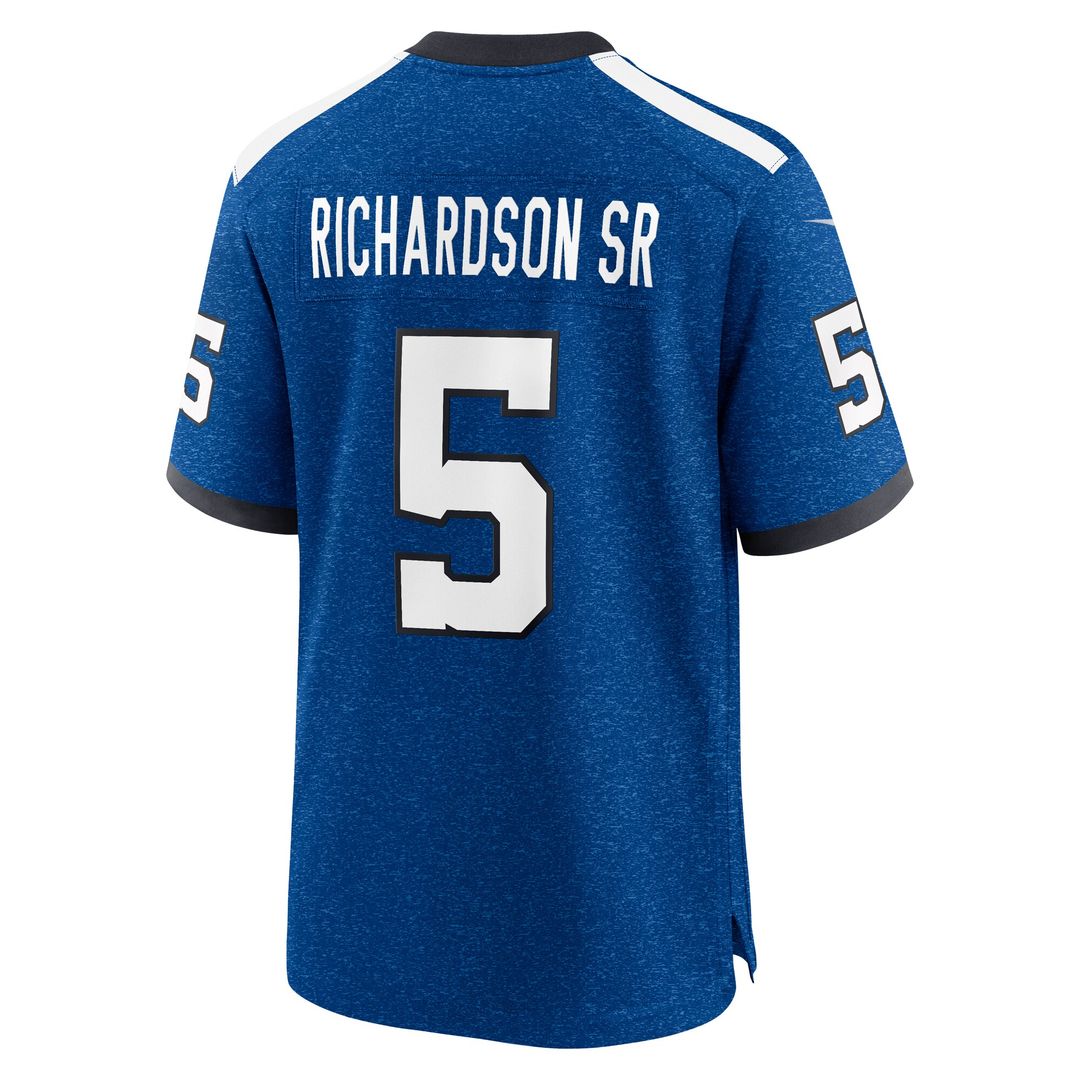 Anthony Richardson Sr. Indianapolis Colts Alternate Indiana Nights Game Jersey - Royal