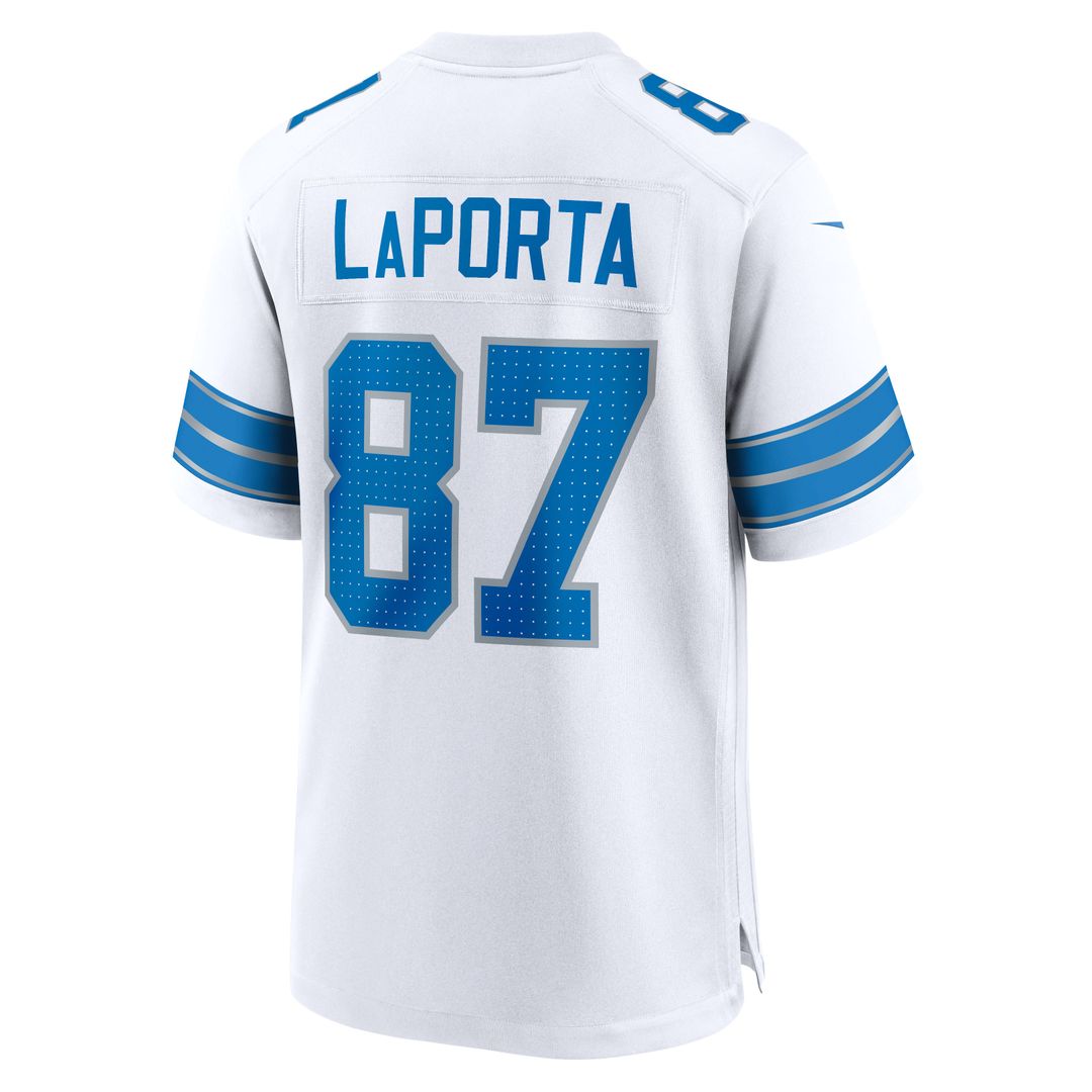 Sam LaPorta Detroit Lions 2nd Alternate Game Jersey - Black