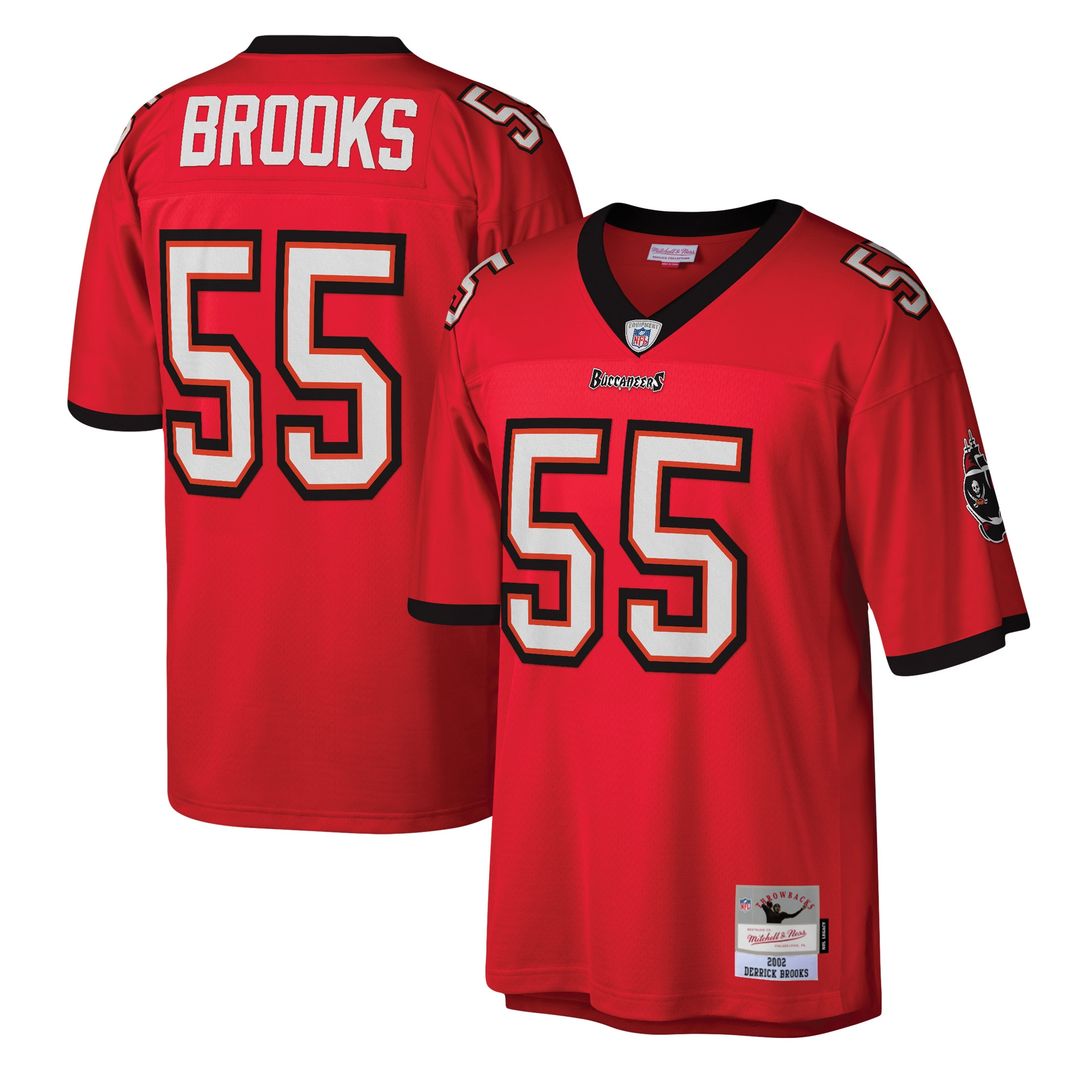 Derrick Brooks Tampa Bay Buccaneers Legacy Replica Jersey - Orange