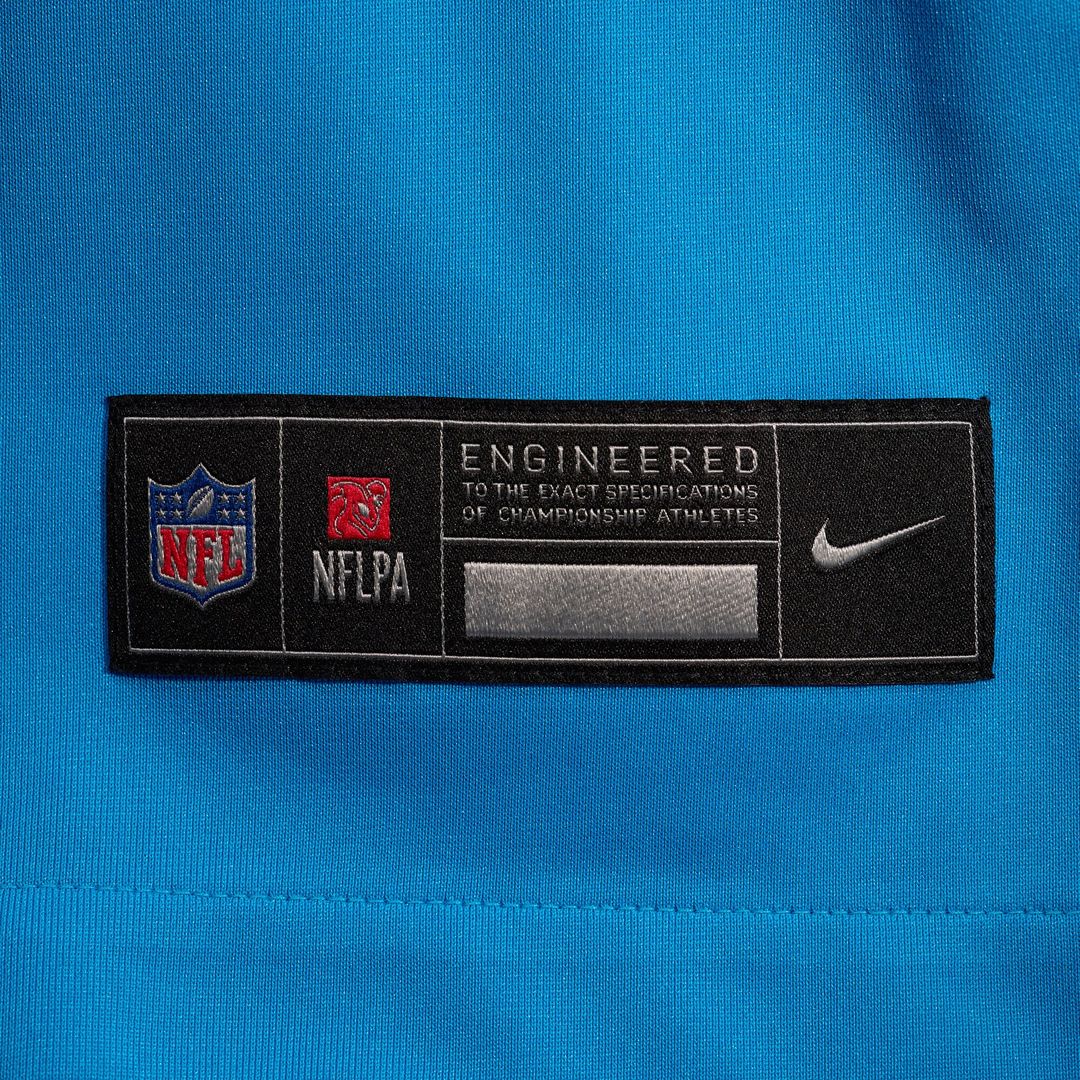 Xavier Legette Carolina Panthers Team Game Player Jersey - Black