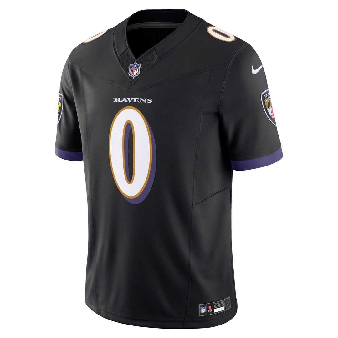 Roquan Smith Baltimore Ravens Alternate Vapor F.U.S.E. Limited Jersey - Black