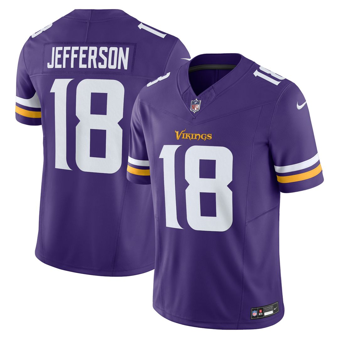 Justin Jefferson Minnesota Vikings Vapor F.U.S.E. Limited Jersey - Purple