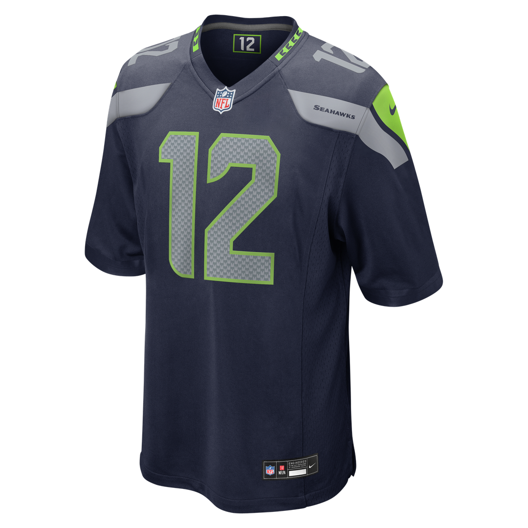 12s Seattle Seahawks Team Game Jersey - College Navy