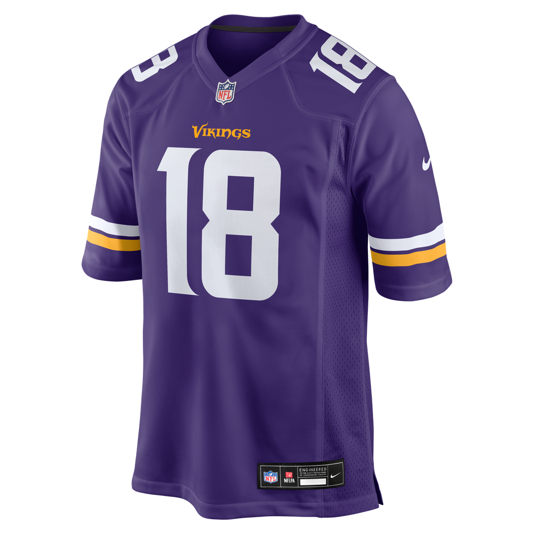 Justin Jefferson Minnesota Vikings Game Player Jersey - White