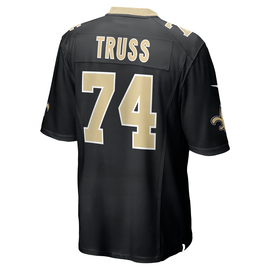 Xavier Truss New Orleans Saints Team Game Jersey - Black
