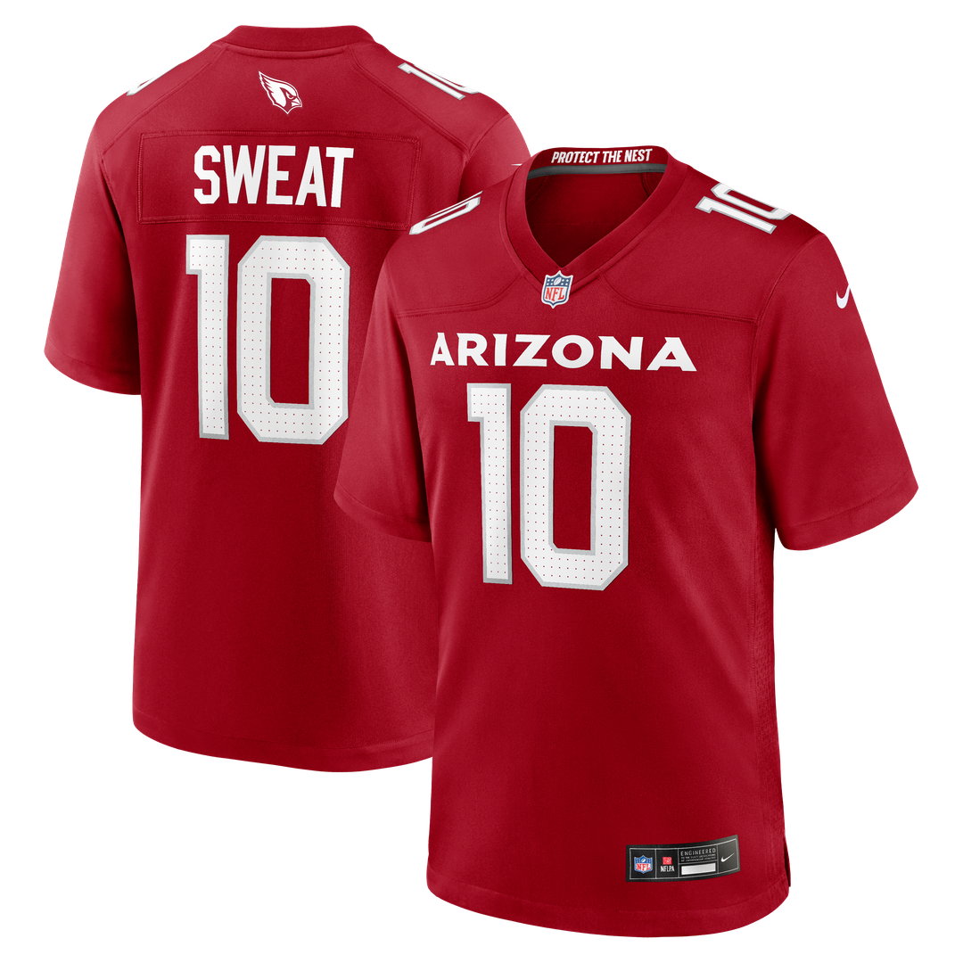Josh Sweat Arizona Cardinals Game Player Jersey - Cardinal