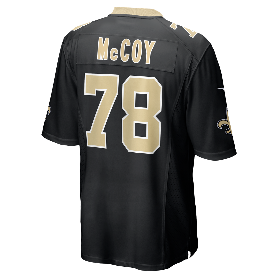Erik Mccoy New Orleans Saints Game Jersey - Black
