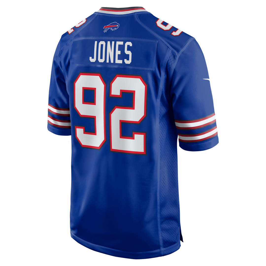 DaQuan Jones Buffalo Bills Game Player Jersey - Royal