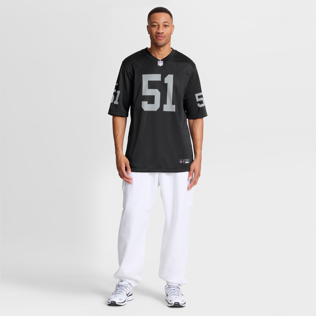 Malcolm Koonce Las Vegas Raiders Game Jersey - Black