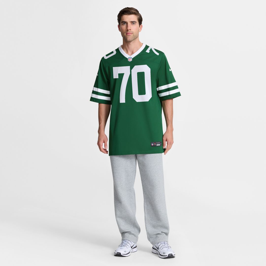 Armand Membou New York Jets Team Game Jersey - Green