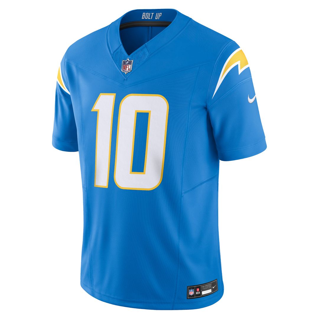Justin Herbert Los Angeles Chargers Vapor F.U.S.E. Limited Jersey - White
