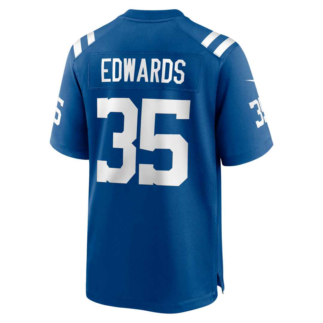 Johnathan Edwards Indianapolis Colts Team Game Jersey - Royal