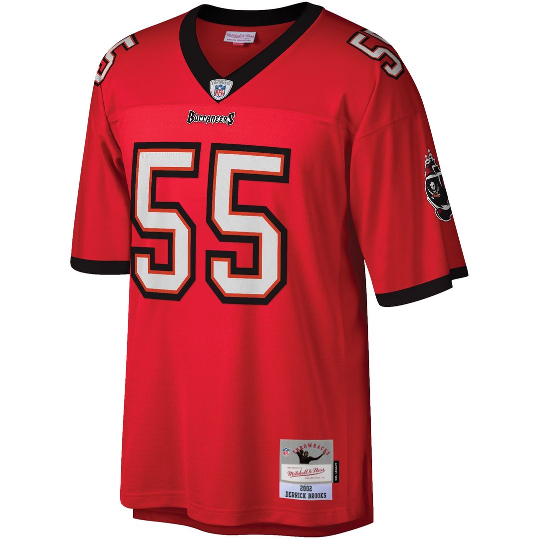 Derrick Brooks Tampa Bay Buccaneers Legacy Replica Jersey - Red