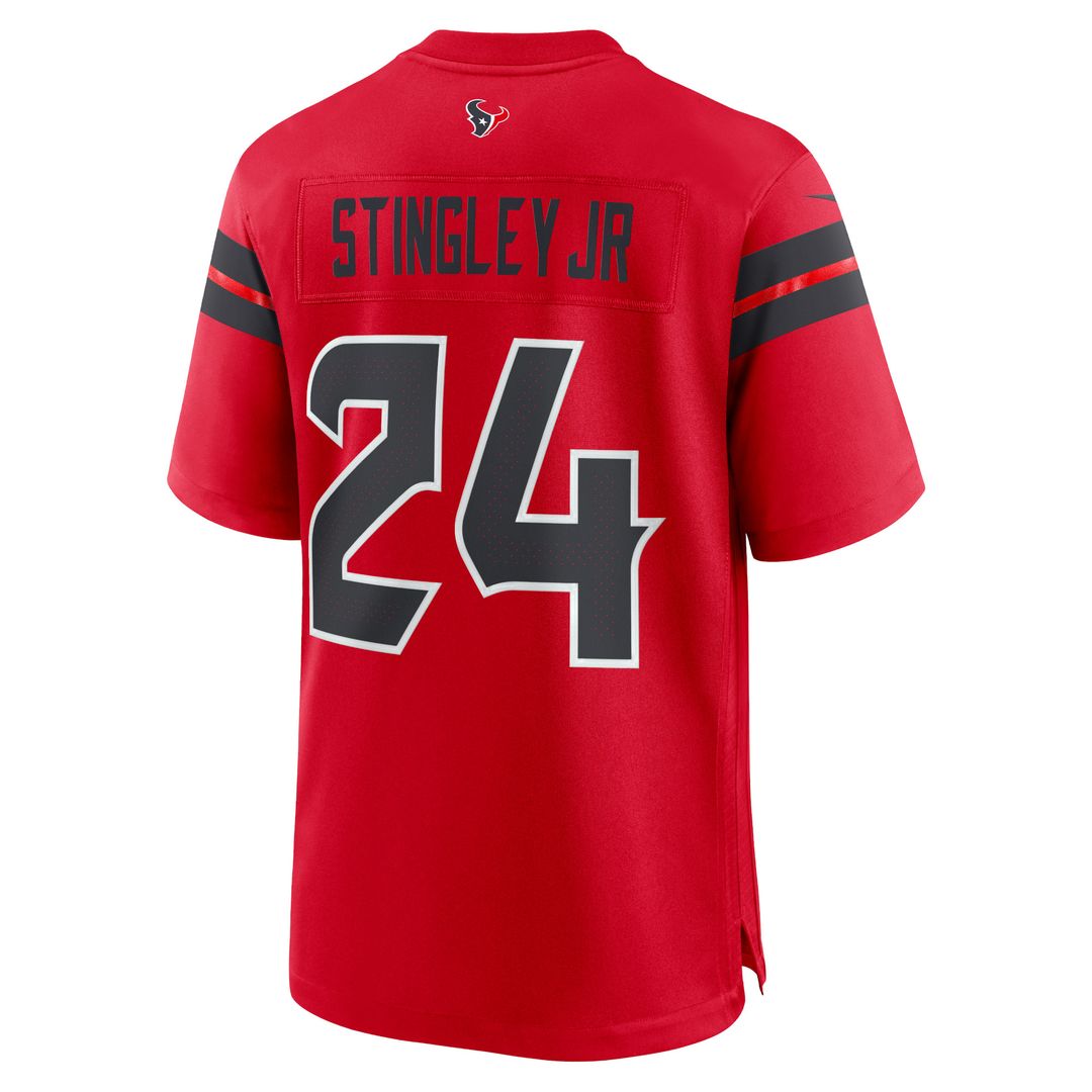 Derek Stingley Jr. Houston Texans Alternate Game Jersey - Red