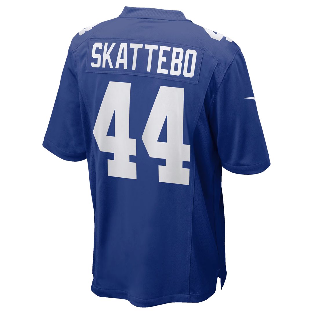 Cam Skattebo New York Giants Team Game Player Jersey - Royal