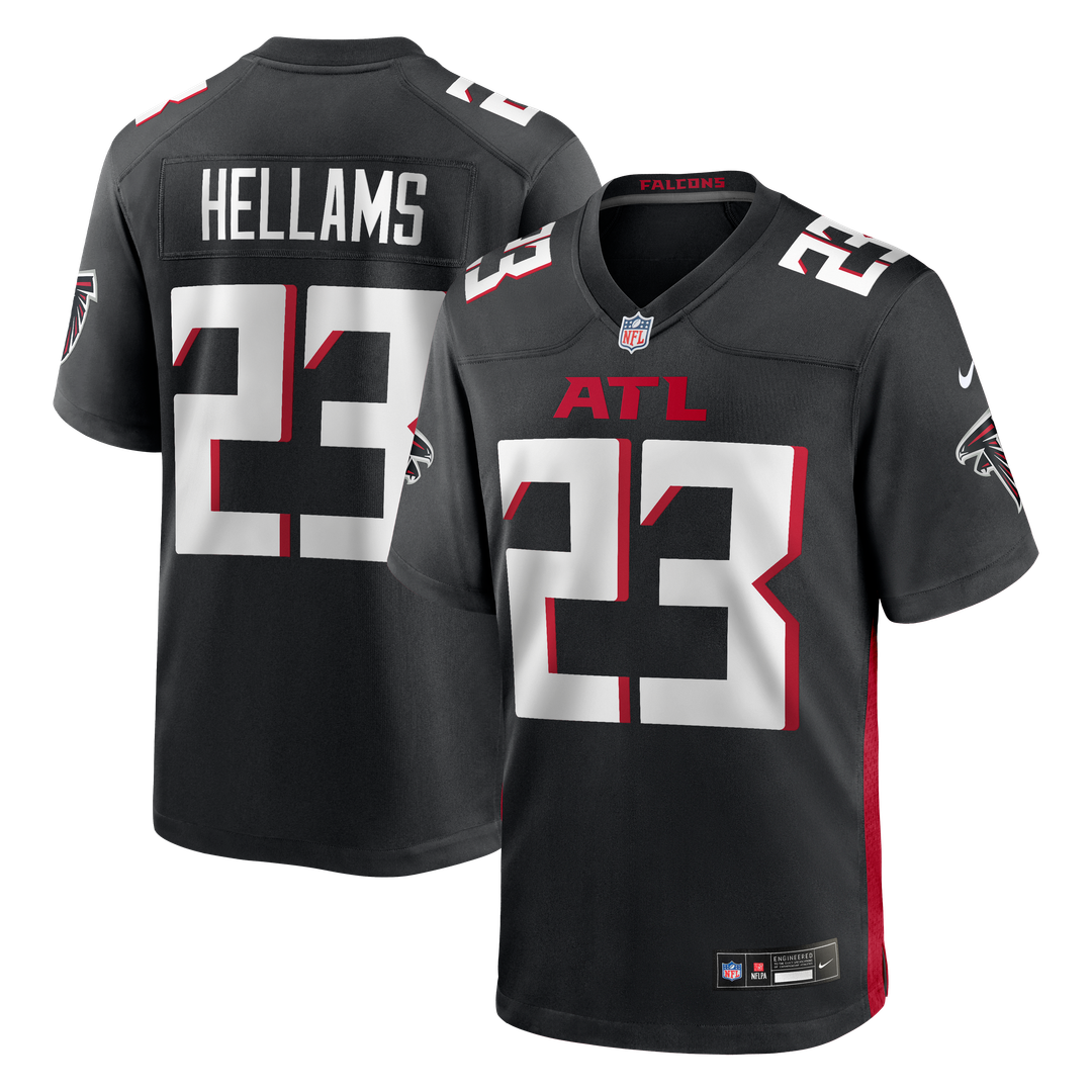 DeMarcco Hellams Atlanta Falcons Team Game Jersey - Black