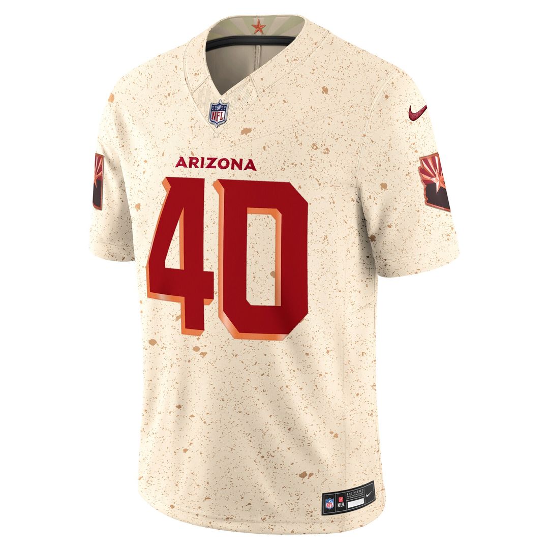 Pat Tillman Arizona Cardinals 2025 Rivalries Collection Stitched Limited Jersey - Natural